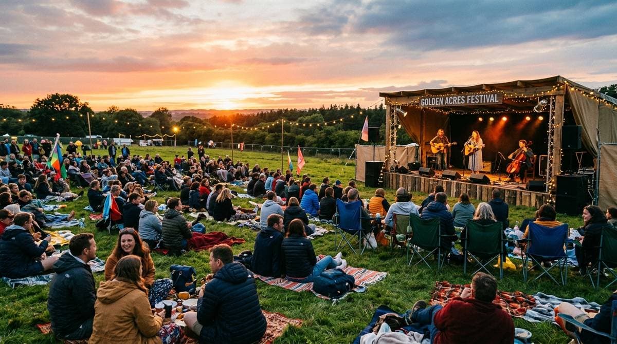 Maggie May Festival Background